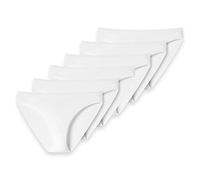SCHIESSER Damen Tai Slip '3er-Pack Uncover' weiß, Größe XXL, 6532310 Weiß XXL