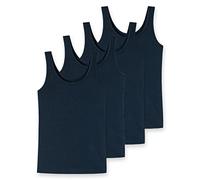 Uncover by Schiesser - Damen - Trägertop - 4er Pack (L Dunkelblau)