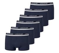 Uncover by Schiesser - Herren 6er Spar-Pack - Retro Pants/Boxer-Shorts - Unterhose ohne Eingriff - Baumwolle - Softbund