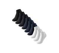 Uncover by Schiesser Herren 9 Pack Sneaker Socken Sportsocken - Sparpack, weiß, marineblau, schwarz, 43-46