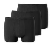 UNCOVER by SCHIESSER Herren Boxershorts, 3er Pack - UNCOVER Cotton, Shorts, Single Jersey L Schwarz