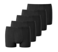 UNCOVER by SCHIESSER Herren Boxershorts, 5er Pack - Shorts, Single Jersey, einfarbig 3XL Schwarz