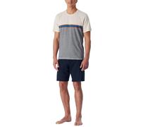 Uncover by Schiesser Herren Schlafanzug Set Shirt und Hose kurz