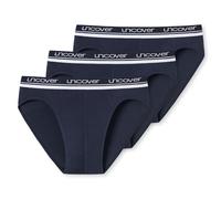 UNCOVER by SCHIESSER Herren-Slip Rio – dunkelblau/weiß – Größe L
