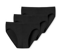 UNCOVER by SCHIESSER Herren Slip, 3er Pack - UNCOVER Cotton, Supermini, Single Jersey Schwarz / M M Schwarz