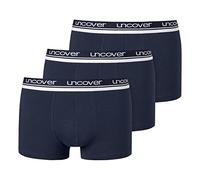Schiesser Herren Shorts 3er Pack - Serie Uncover, Unterhose, S-3XL Dunkelblau M