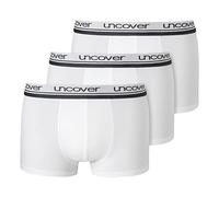Uncover by Schiesser - Retro Shorts/Pant - 3er Pack (S Weiß)