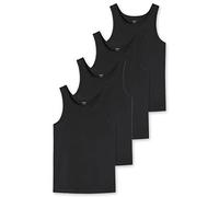 Uncover by Schiesser - Unterhemd/Tanktop - 4er Pack (3XL Schwarz)
