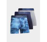 Under Armour 3er-Pack Performance Tech Boxershorts Kinder, Blau - 8-9Y