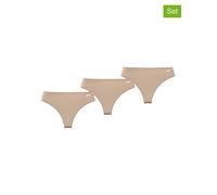 Under Armour Women´s thong Pure Stretch NS Thong 3Pack Brown M