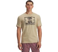 Under Armour ABC Camo Boxed Logo SS brown timberwolf taupe (234) XL Tall