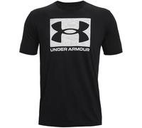 UNDER ARMOUR ABC Camouflage Boxed Logo kurzarm Trainingsshirt Herren 001 - black/black L/T