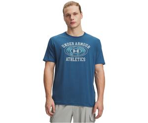 UNDER ARMOUR Armor Globe T-Shirt Herren 498 - wham blue/atlas green L
