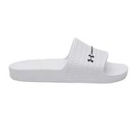 Under Armour Badelatschen ARMR Lite Slides Damen Weiß/Weiß/Schwarz Größe 42