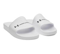 UNDER ARMOUR ARMR Lite Slides Badelatschen Herren 100 - white/white/black 45