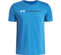 Under Armour B Logo Wordmark SS blue white (430) XS