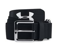 Under Armour Baseballgürtel für Herren, Schwarz/Schwarz, Einheitsgröße