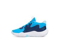 Under Armour Unisex UA Jet '23 Basketball Schuhe, Electric Blue/Midnight Navy/Stream, 45 EU