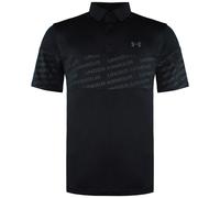 Under Armour Black Casted Mens Playoff 2,0 Blockiert Poloshirt 1363032 001 L
