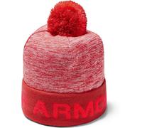Under Armour Boy's Gametime Pom Beanie Kappen OSFA Rot