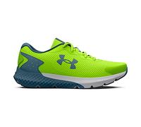 Under Armour Run Boys' Grade School Ua Charged Rogue 3 Running Shoes, Lime Surge, 3024981-300, 40 EU