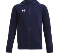 UNDER ARMOUR Kinder Kapuzensweat UA RIVAL FLEECE FZ HOODIE MIDNIGHT NAVY M (0196884163051)
