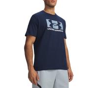 Under Armour Center Logo T-Shirt M blau