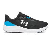Under Armour Herren Men's UA Pursuit 4 Running Shoes Sneakers, Schwarz/Electric Blue/White, 46 EU