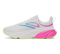 Under Armour Charged+ Rogue 6 Damen-Laufschuhe, (101) Weiß/Rebel Pink/High Vis Yellow, 10