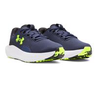 UNDER ARMOUR Charged Surge 4 Laufschuhe Herren 404 - washed navy/black/high vis yellow 44