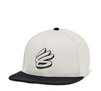 Under Armour Curry Flatbrim Snapback Baseball Cap Grau, GRAU, Einheitsgröße