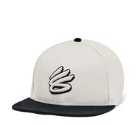 Under Armour - "Curry" Snapback Mütze für Herren, Flacher Schirm, Baumwolle (Weiß) Einheitsgröße