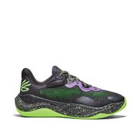 Under Armour Curry Splsh24 Herren-Sneaker, Schwarz, Lila, Grün, 41 EU
