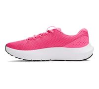 Under Armour Damen Charged Surge 4, leichte und atmungsaktive Laufschuhe, gepolsterte Joggingschuhe für langen Komfort,Super Pink / Super Pink / White,42