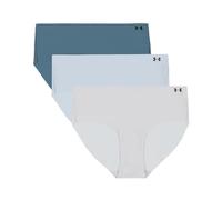 3er Pack UNDER ARMOUR Pure Stretch No-Show Solid Hipster Damen 439 - blue calm L