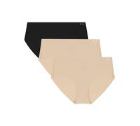 3er Pack UNDER ARMOUR Pure Stretch No-Show Solid Hipster Damen 996 - hue 500 w/black L