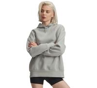 Under Armour Damen Kapuzenpullover Essential Flc OS Hoodie 1379495-069 M Titanium/White