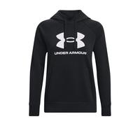 UNDER ARMOUR Rival Fleece Big Logo Hoodie Damen 001 - black/white XS