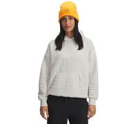 Under Armour Damen Kapuzenpullover Unstoppable Fleece Text 6003655-110 XS Summit White/Summit Wht