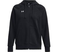 UNDER ARMOUR Rival Fleece Kapuzenjacke Damen 001 - black/white 40