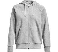 UNDER ARMOUR Damen Kapuzensweat UA RIVAL FLEECE FZ HOODIE (1379497) S Silber