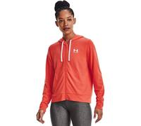 UNDER ARMOUR Damen Langarm Rival Terry FZ Hoodie (1369853) XS 872 VERMILLION