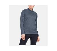 Under Armour Damen Langarmshirt Storm SweaterFleece, Grau, MD, 1345631-044