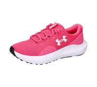 Under Armour Damen Charged Surge 4, leichte und atmungsaktive Laufschuhe, gepolsterte Joggingschuhe für langen Komfort,Super Pink / Super Pink / White,39