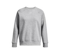 UNDER ARMOUR Rival Fleece Crew Sweatshirt Damen 012 - mod gray light heather/white M
