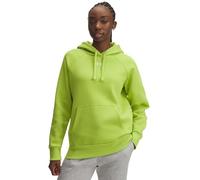 Under Armour Damen Rival Fleece Hoodie, Green Vibe/White, XL