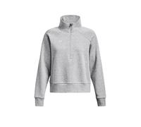 UNDER ARMOUR Damen Sweater UA Rival Fleece mit ½ Zip grau | XS