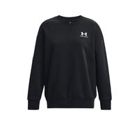 Under Armour Essential Fleece Os Crew Sweatshirt Schwarz S Damen