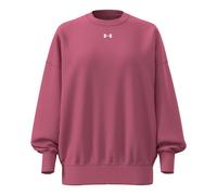 Under Armour Rival Fleece Oversized Crew Sweatshirt Rosa S Damen