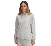 Under Armour Damen Ua Rival Terry Hoodie Hemd, Mod Gray Light Heather/White, XS EU